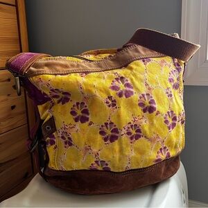 Lucky Brand cross body travel/overnight bag.